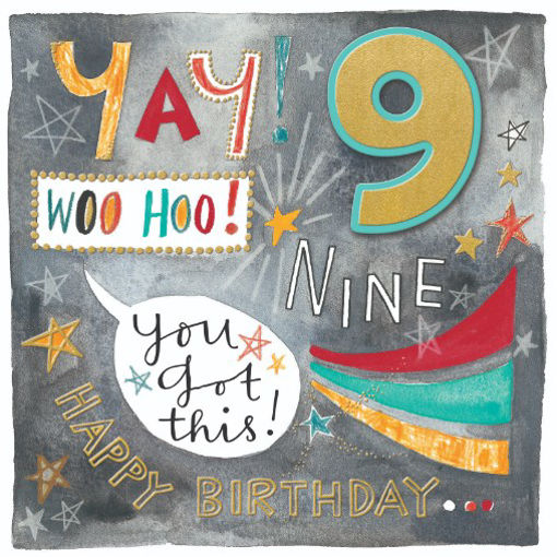 Picture of 9TH BIRTHDAY CARD